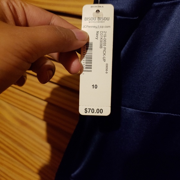 Royal Blue Strappy Dress - Picture 3 of 4